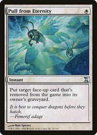Pull from Eternity [Time Spiral] | Cards and Coasters CA
