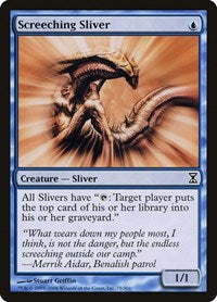 Screeching Sliver [Time Spiral] | Cards and Coasters CA