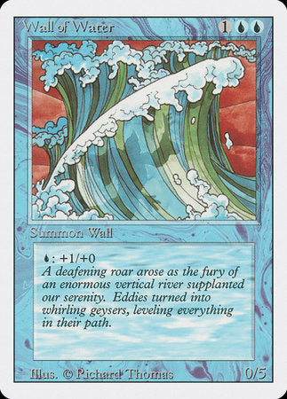 Wall of Water [Revised Edition] | Cards and Coasters CA