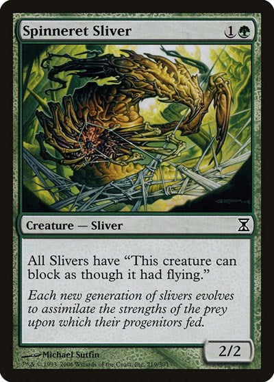 Spinneret Sliver [Time Spiral] | Cards and Coasters CA