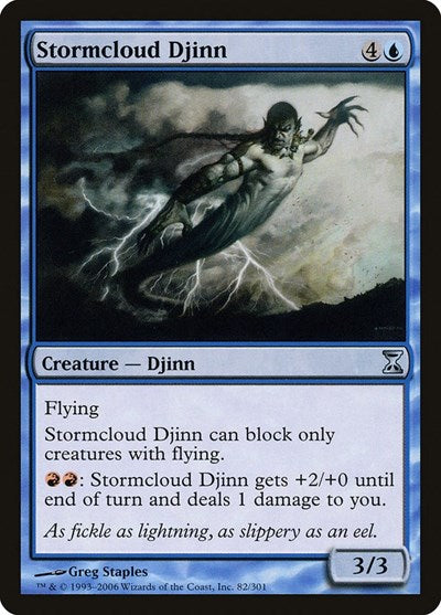 Stormcloud Djinn [Time Spiral] | Cards and Coasters CA