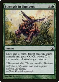 Strength in Numbers [Time Spiral] | Cards and Coasters CA