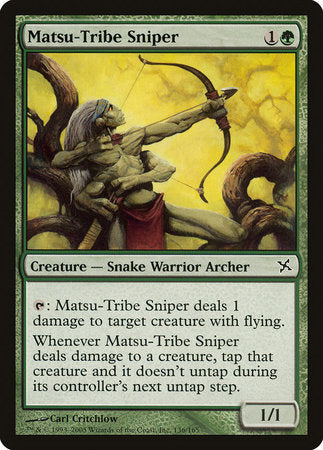 Matsu-Tribe Sniper [Betrayers of Kamigawa] | Cards and Coasters CA