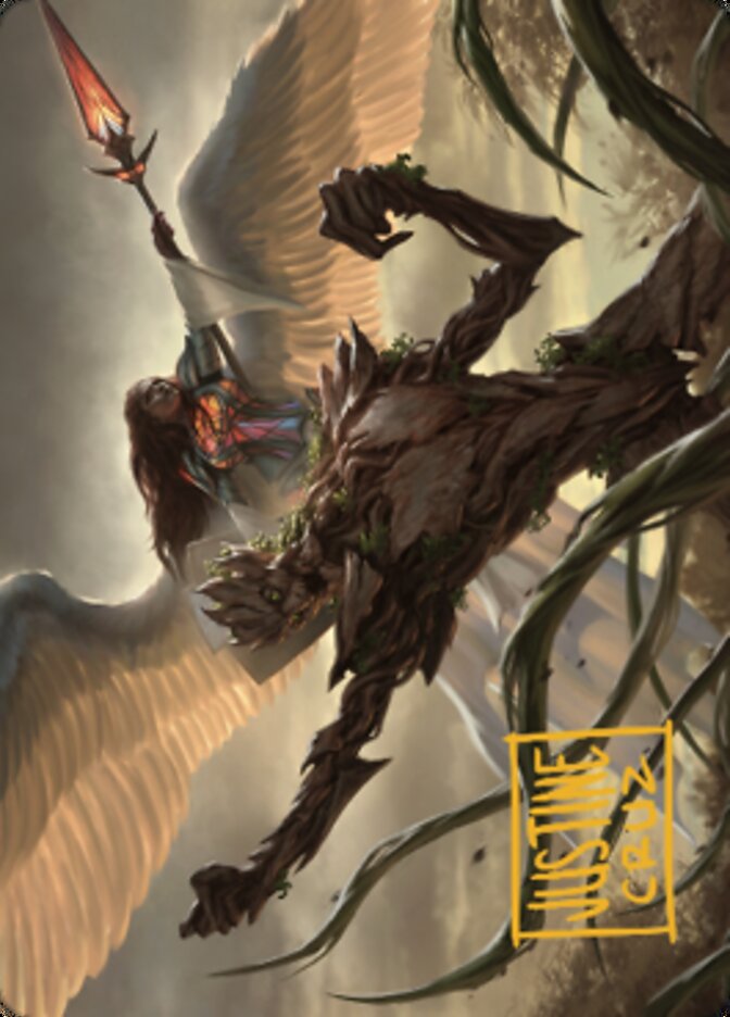 Strength of the Coalition Art Card (Gold-Stamped Signature) [Dominaria United Art Series] | Cards and Coasters CA
