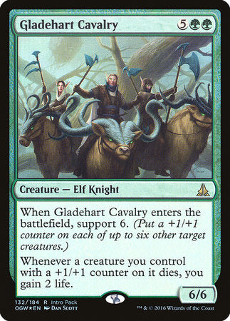 Gladehart Cavalry [Oath of the Gatewatch Promos] | Cards and Coasters CA