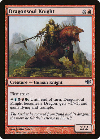 Dragonsoul Knight [Conflux] | Cards and Coasters CA
