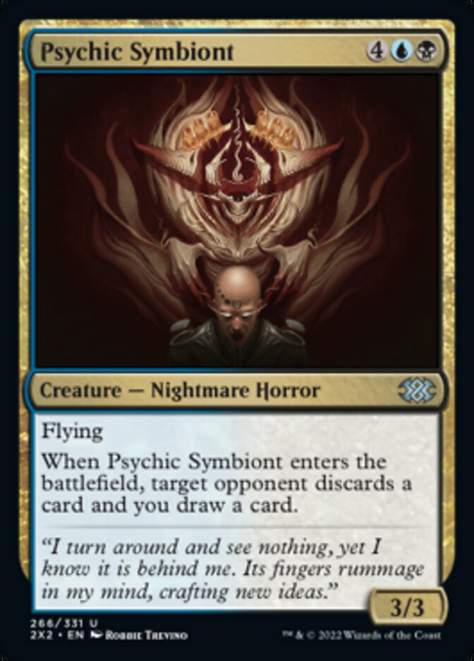 Psychic Symbiont [Double Masters 2022] | Cards and Coasters CA