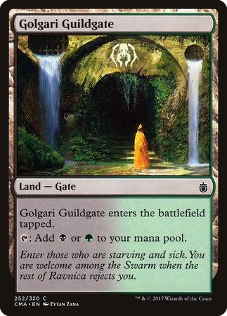 Golgari Guildgate [Commander Anthology] | Cards and Coasters CA