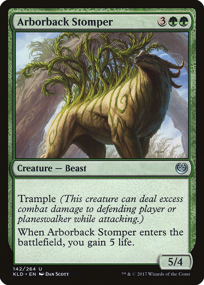 Arborback Stomper (Intro Pack) [Kaladesh Promos] | Cards and Coasters CA