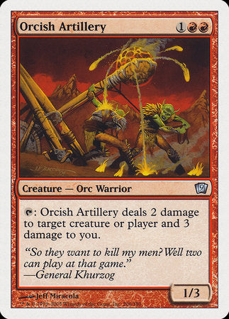 Orcish Artillery [Ninth Edition] | Cards and Coasters CA