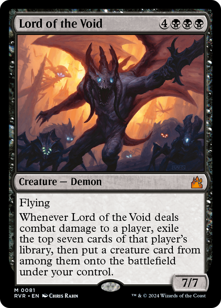 Lord of the Void [Ravnica Remastered] | Cards and Coasters CA