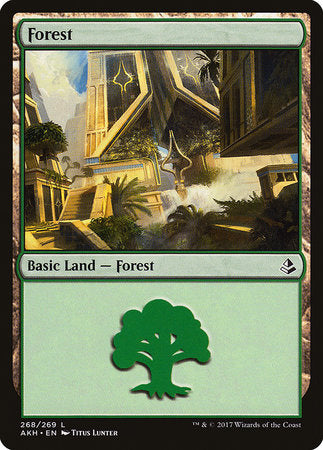 Forest (268) [Amonkhet] | Cards and Coasters CA