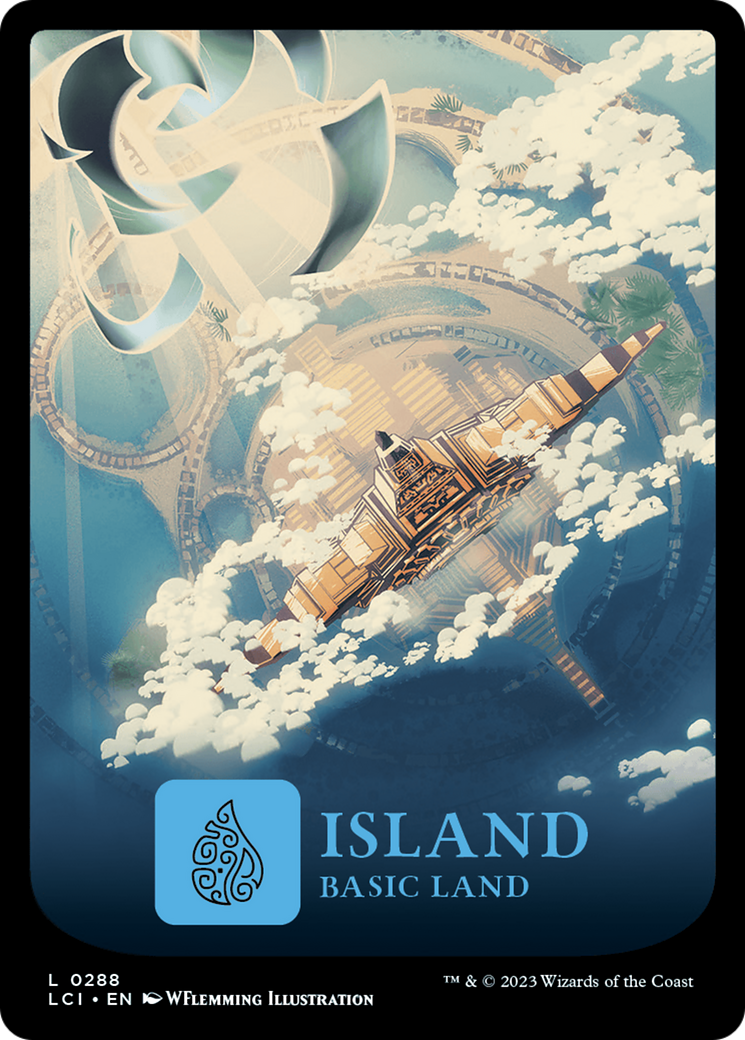 Island (0288) [The Lost Caverns of Ixalan] | Cards and Coasters CA
