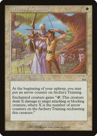 Archery Training [Urza's Destiny] | Cards and Coasters CA