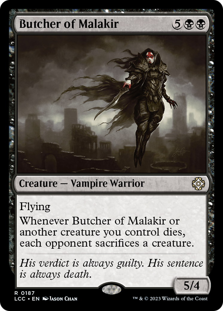 Butcher of Malakir [The Lost Caverns of Ixalan Commander] | Cards and Coasters CA