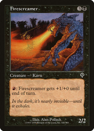 Firescreamer [Invasion] | Cards and Coasters CA