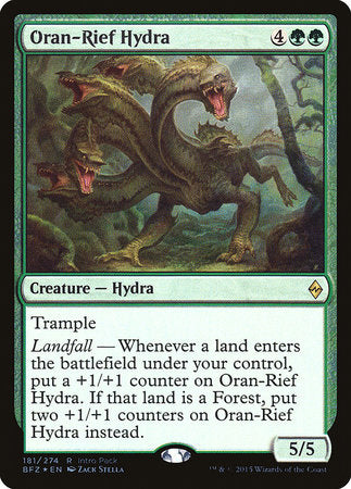 Oran-Rief Hydra [Battle for Zendikar Promos] | Cards and Coasters CA
