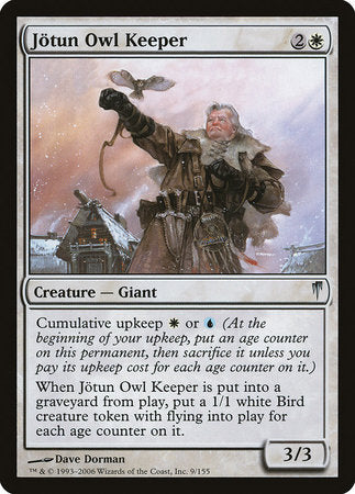 Jotun Owl Keeper [Coldsnap] | Cards and Coasters CA