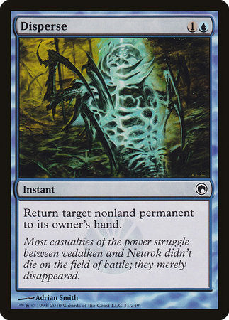 Disperse [Scars of Mirrodin] | Cards and Coasters CA