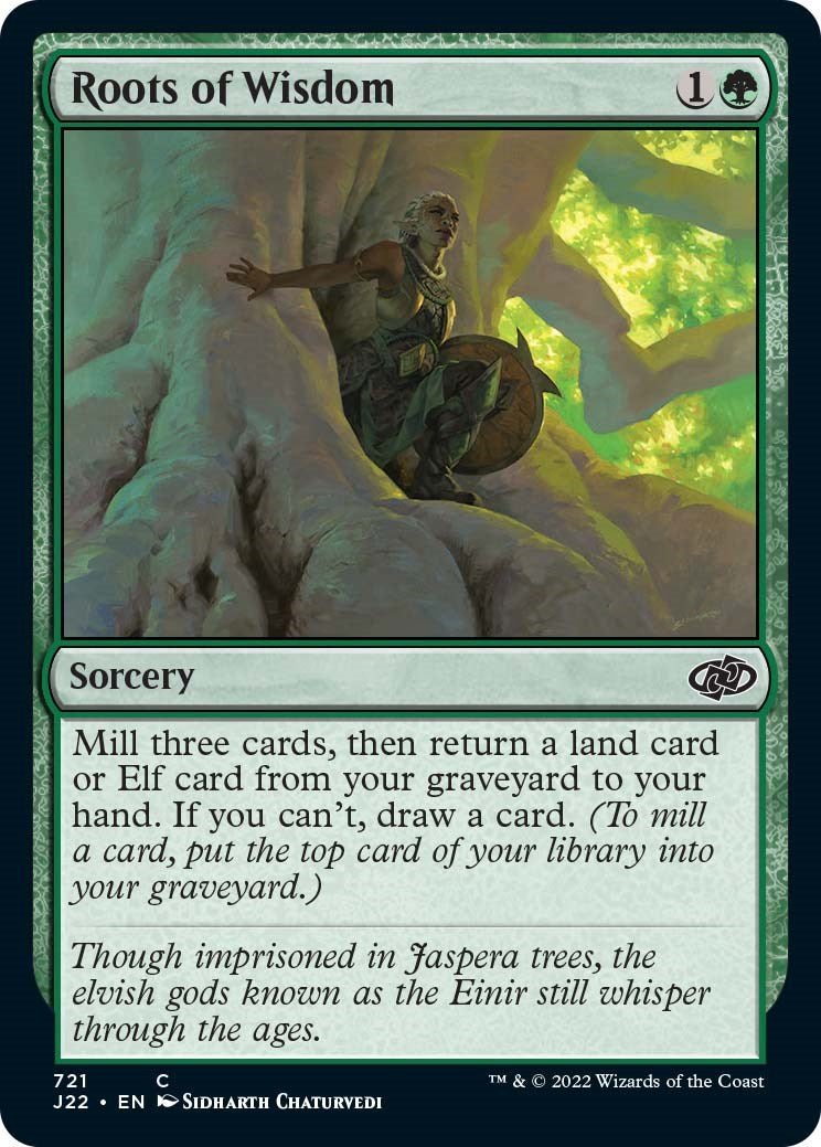 Roots of Wisdom [Jumpstart 2022] | Cards and Coasters CA