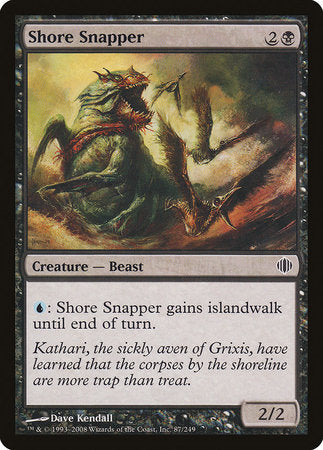 Shore Snapper [Shards of Alara] | Cards and Coasters CA