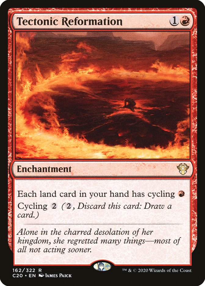 Tectonic Reformation [Commander 2020] | Cards and Coasters CA