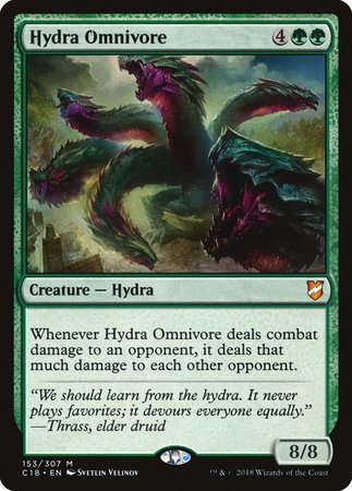 Hydra Omnivore [Commander 2018] | Cards and Coasters CA