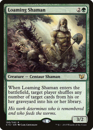 Loaming Shaman [Commander 2015] | Cards and Coasters CA