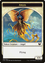 Angel // Knight (005) Double-Sided Token [Commander 2015 Tokens] | Cards and Coasters CA