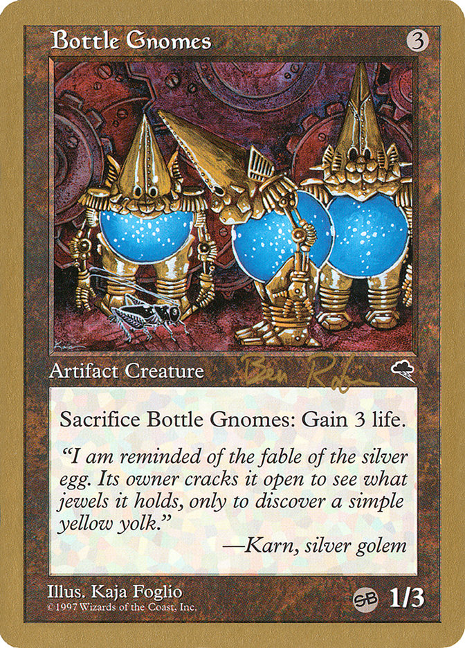 Bottle Gnomes (Ben Rubin) [World Championship Decks 1998] | Cards and Coasters CA