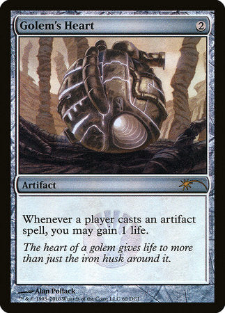 Golem's Heart [Wizards Play Network 2010] | Cards and Coasters CA