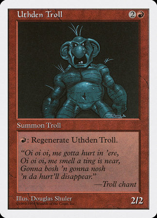 Uthden Troll [Anthologies] | Cards and Coasters CA