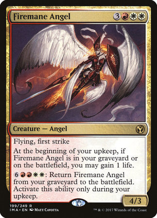 Firemane Angel [Iconic Masters] | Cards and Coasters CA