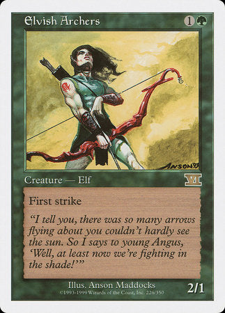 Elvish Archers [Classic Sixth Edition] | Cards and Coasters CA