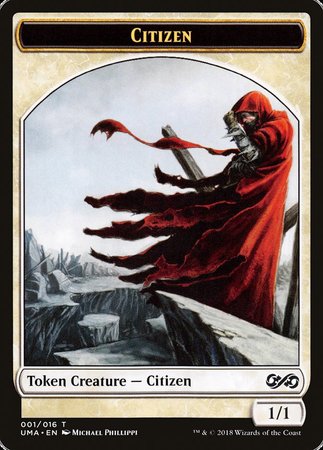 Citizen Token [Ultimate Masters Tokens] | Cards and Coasters CA