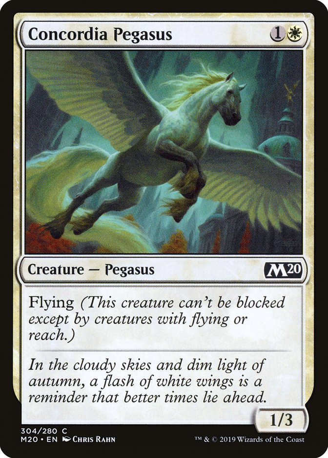 Concordia Pegasus [Core Set 2020] | Cards and Coasters CA