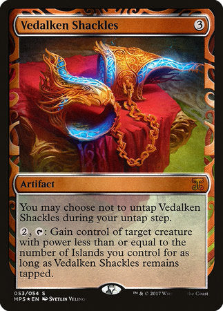 Vedalken Shackles [Kaladesh Inventions] | Cards and Coasters CA