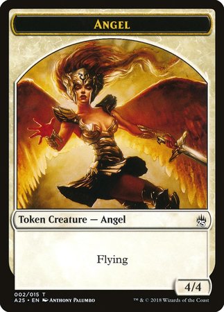 Angel Token (002) [Masters 25 Tokens] | Cards and Coasters CA