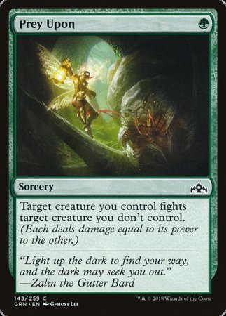 Prey Upon [Guilds of Ravnica] | Cards and Coasters CA