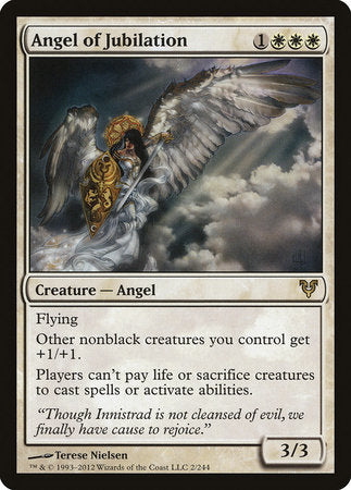 Angel of Jubilation [Avacyn Restored] | Cards and Coasters CA