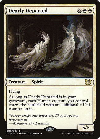 Dearly Departed [Duel Decks: Blessed vs. Cursed] | Cards and Coasters CA