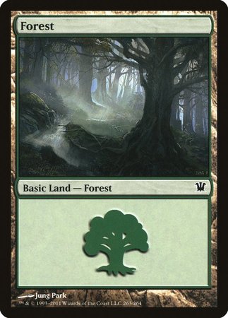 Forest (263) [Innistrad] | Cards and Coasters CA