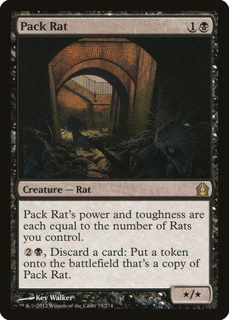 Pack Rat [Return to Ravnica] | Cards and Coasters CA