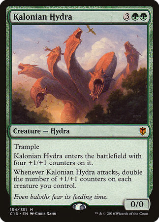Kalonian Hydra [Commander 2016] | Cards and Coasters CA
