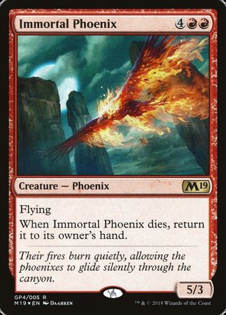 Immortal Phoenix (2018 Gift Pack) [M19 Gift Pack] | Cards and Coasters CA