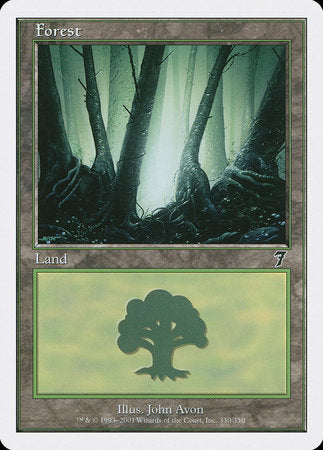 Forest (330) [Seventh Edition] | Cards and Coasters CA