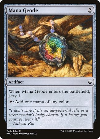 Mana Geode [War of the Spark] | Cards and Coasters CA