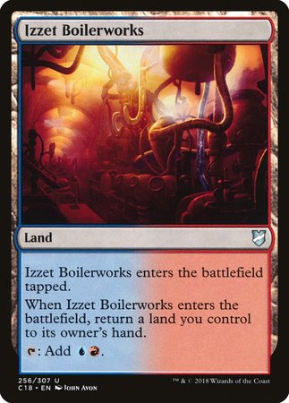 Izzet Boilerworks [Commander 2018] | Cards and Coasters CA