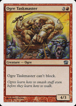 Ogre Taskmaster [Eighth Edition] | Cards and Coasters CA