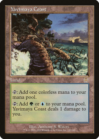 Yavimaya Coast [Apocalypse] | Cards and Coasters CA